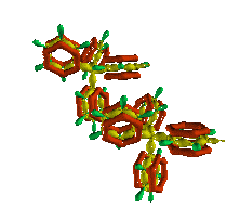 pi orbitals of tetraphenylborate